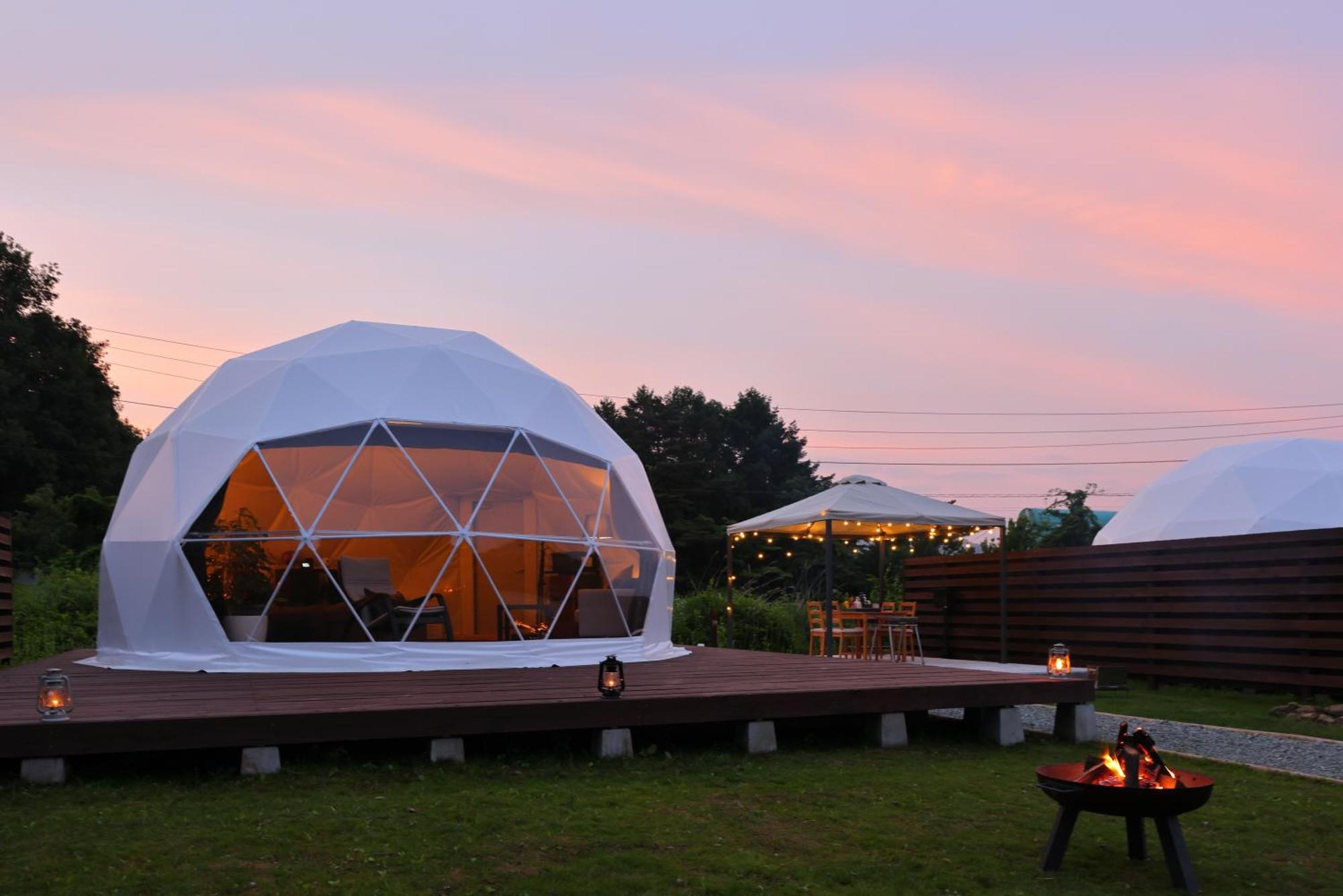 Glamping Resort Varie Fudžikawagučiko Exteriér fotografie